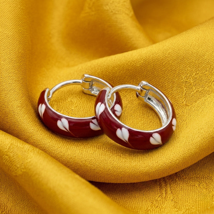 Cherry Heart Hoops