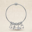 Pave Heart, Star & Note Bracelet