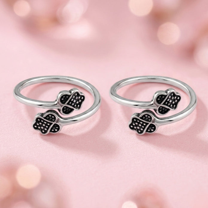 Oxidised Toe Rings