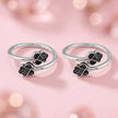 Oxidised Toe Rings