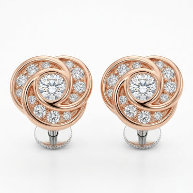 Rose Bloom Studs