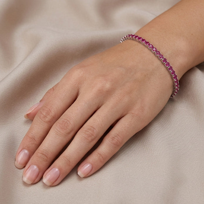 Ruby Glow Bracelet