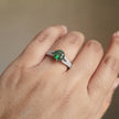 Emerald Spark Ring