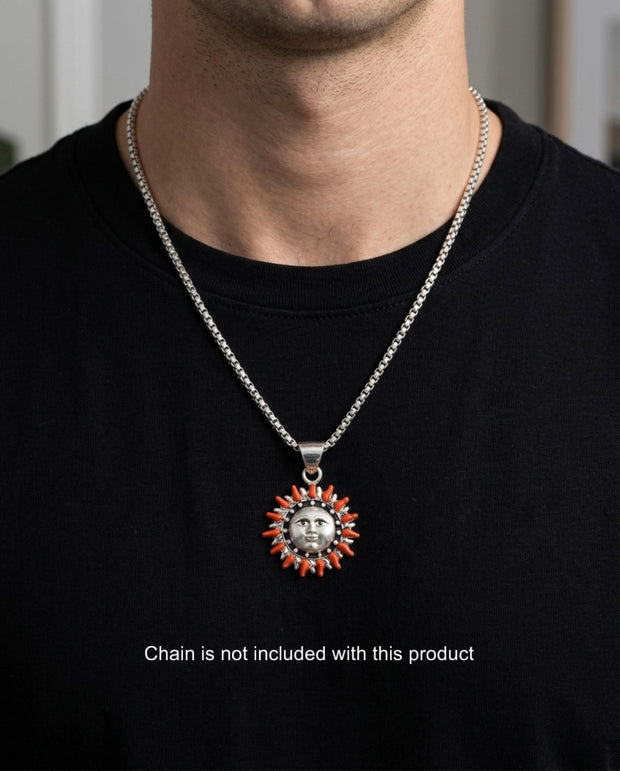 Sun Face Pendant