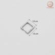 Minimal Square Hoops