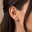 Luna Round Studs