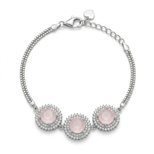 Rose Charm Bracelet