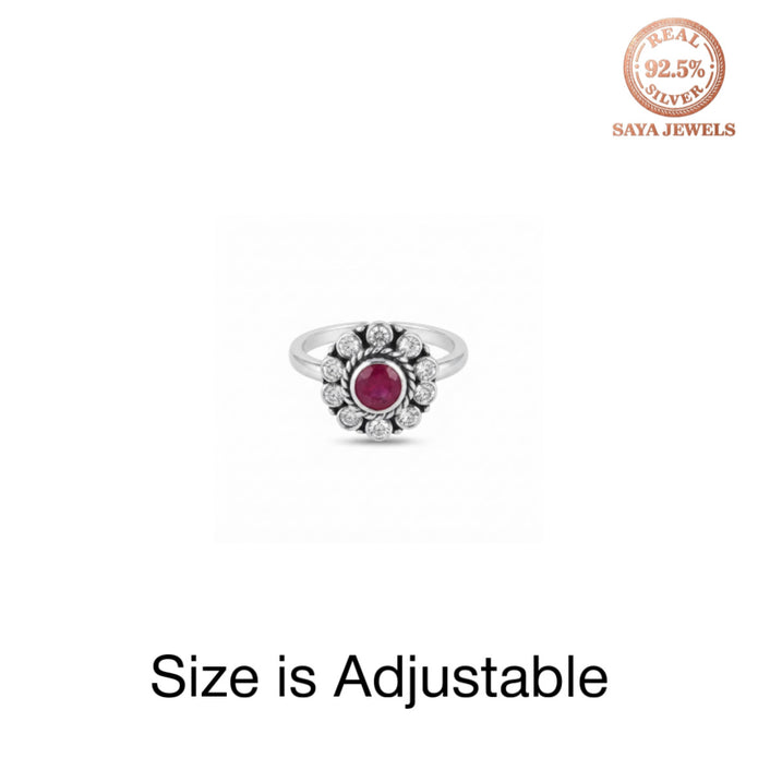 Crystal Bloom Toe Ring