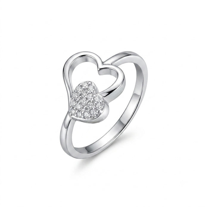 Twin Hearts Ring