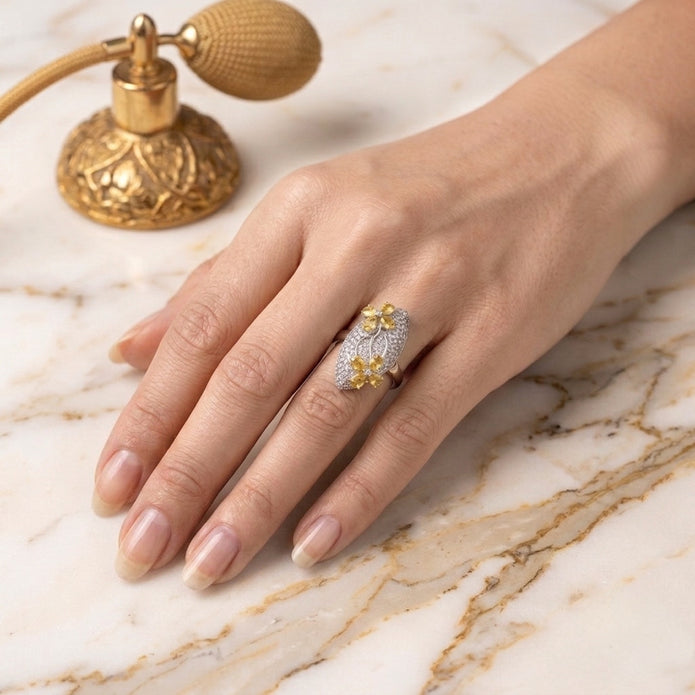 Floral Glow Ring