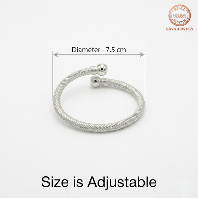 Textured Open-Front Kada