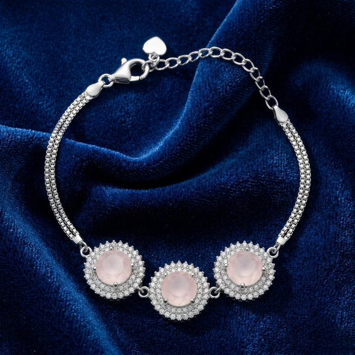 Rose Charm Bracelet