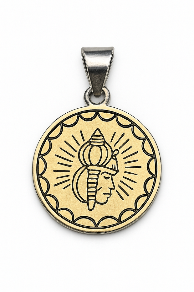 HANUMAN JI ROUND PENDANT