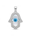 Hamsa Evil Eye Pendant