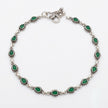 Emerald Grace Anklet