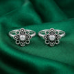 Crystal Bloom Toe Ring