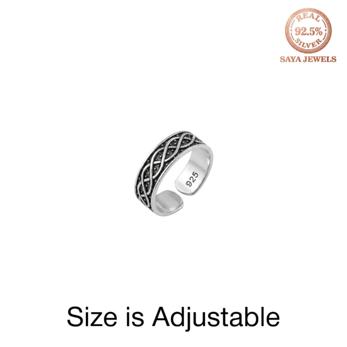 Timeless Twist Toe Ring