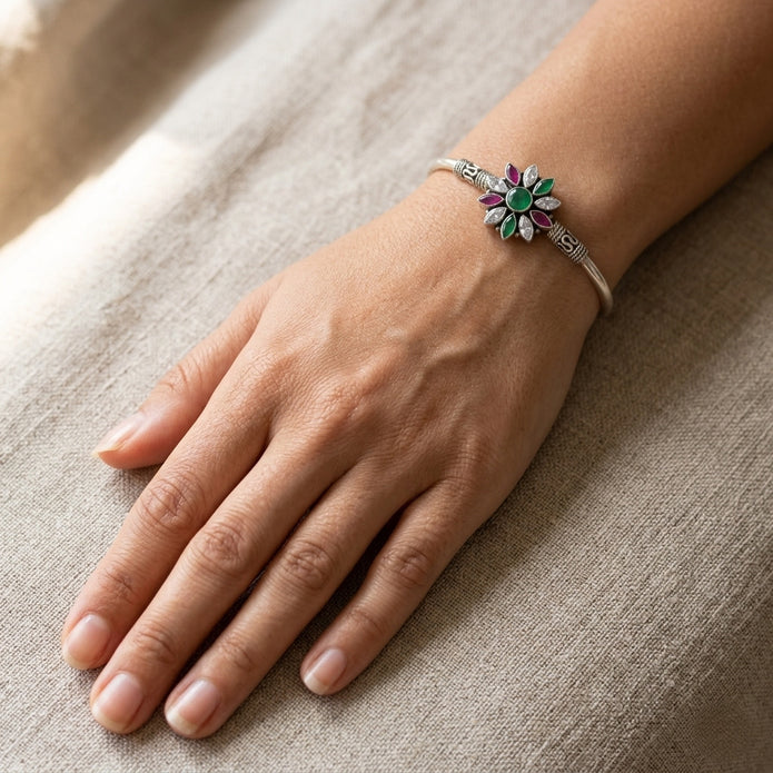 Ruby & Emerald Bracelet