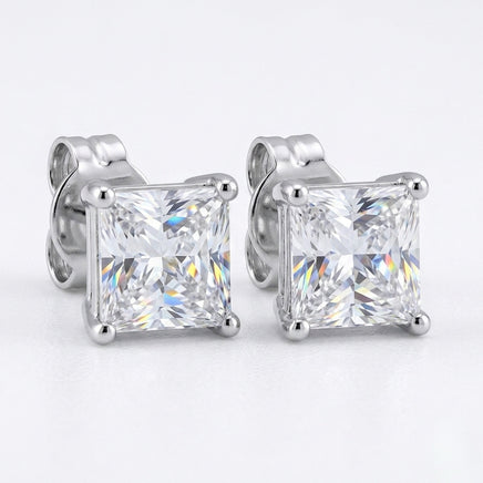 Square Solitaire Studs