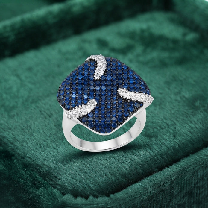 Sapphire Glow Ring