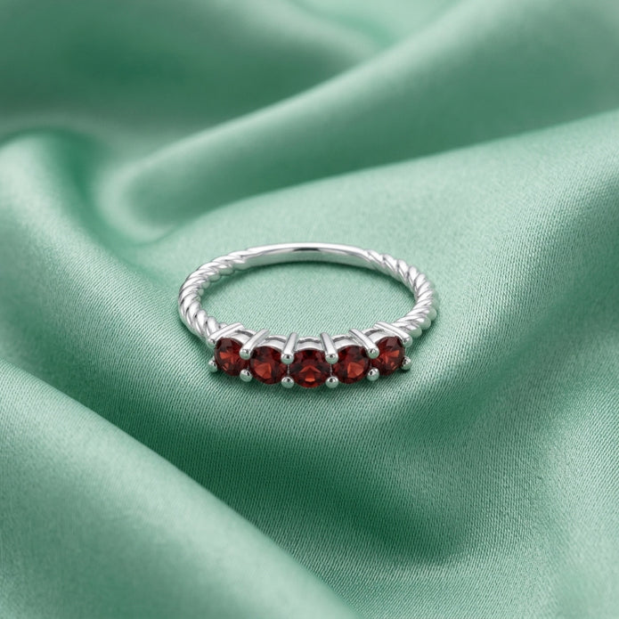 Ruby Radiance Ring