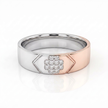 Dual Tone Blossom Ring