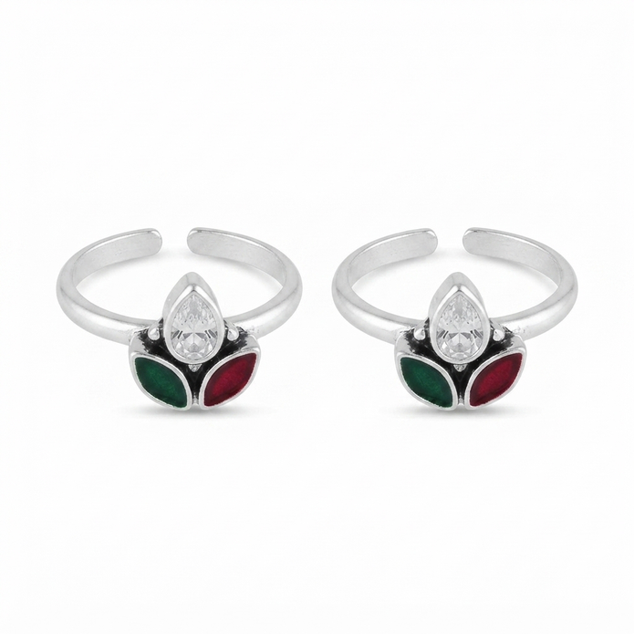 Trinity Spark Toe Ring