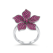 Ruby Blossom Bloom Ring
