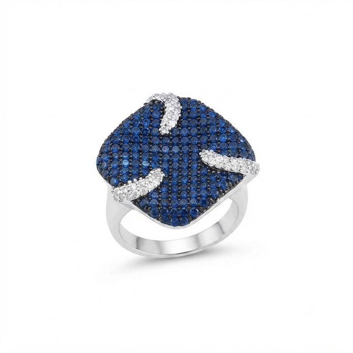 Sapphire Glow Ring