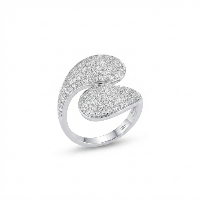 Crystal Embrace Ring