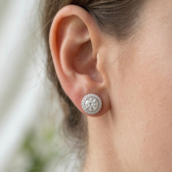 Cluster Stud Earring