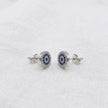 Sparkling Evil Eye Pendant & Studs (Large)