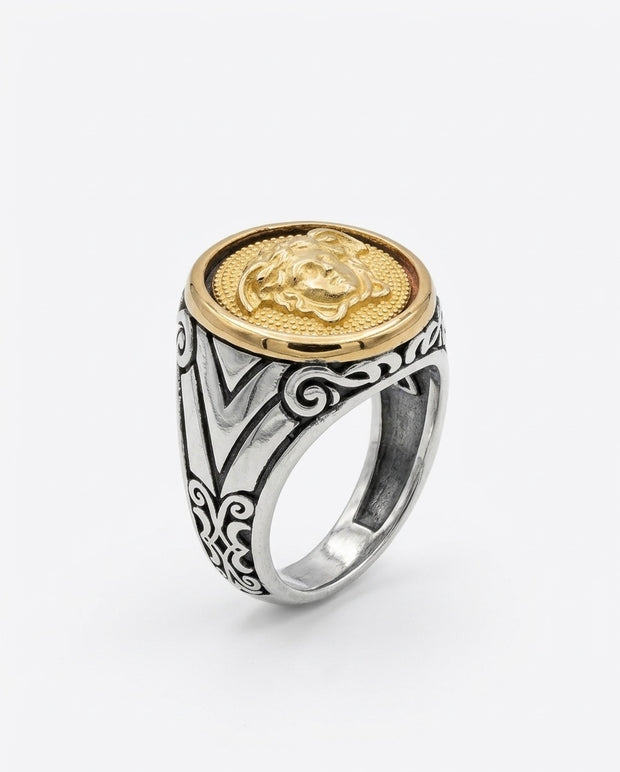 Gold Plated Versace Ring