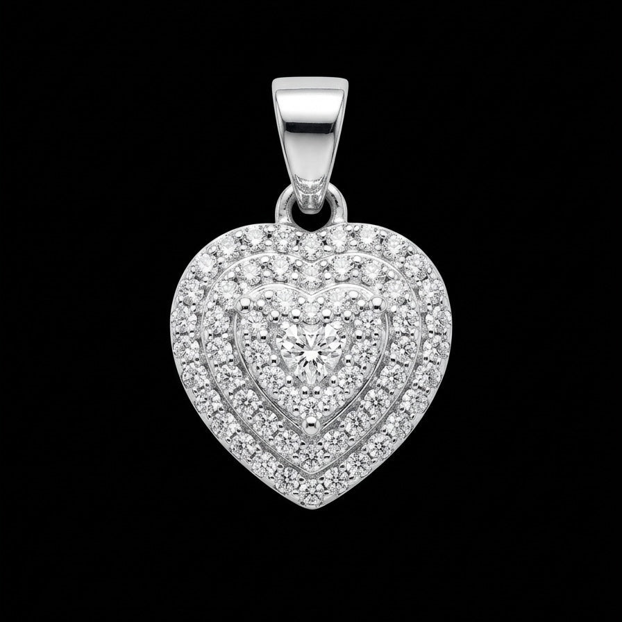 Puffy Heart Pendant