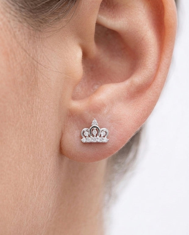 Princess Crown Earrings