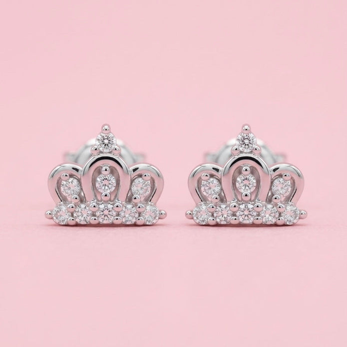 Princess Crown Earrings