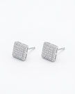 Pave Stud Earrings