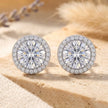 Silver Halo Pendant & Studs