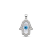 Hamsa Evil Eye Pendant