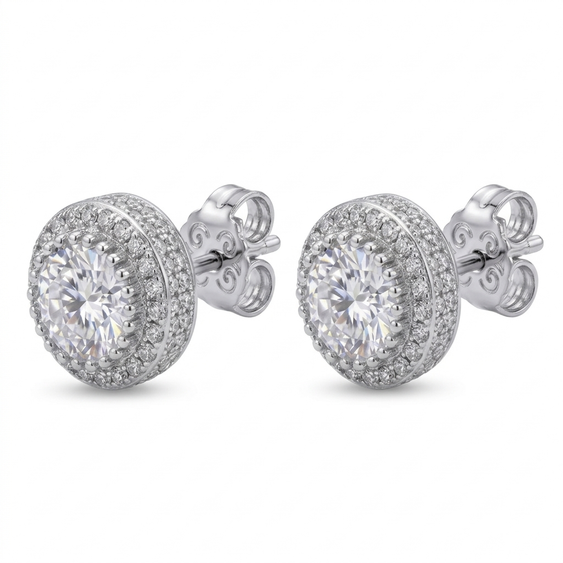 Cluster Stud Earring