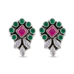 Emerald Halo Ruby