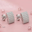 Pave Stud Earrings