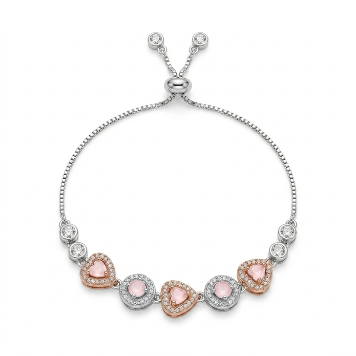 Luna & Rose Geometric Bracelet