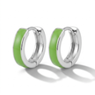 Girl Enamel Hoops