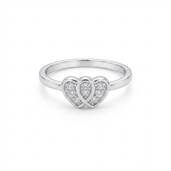 Twin Love Ring