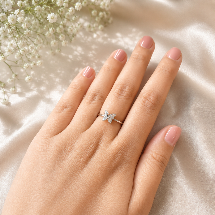 Butterfly Radiance Ring