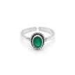 Emerald Aura Toe Ring