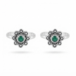 Floral Grace Toe Ring