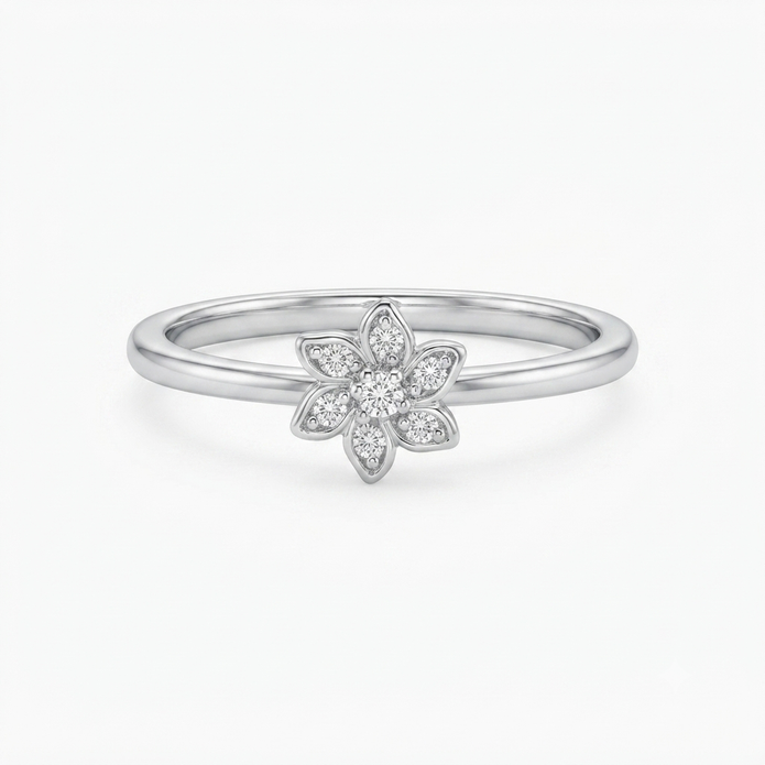 Flora Charm Ring
