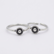 Oxidised Toe Rings